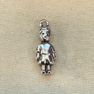 James Avery Retired Boy Charm Sterling Silver